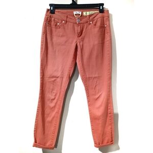 INDIGO REIN Sienna Orange Skinny Pants 9